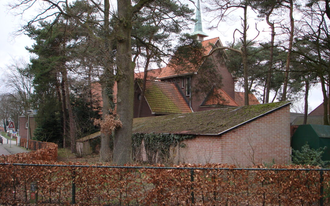 Bomen weg in de Walsberg
