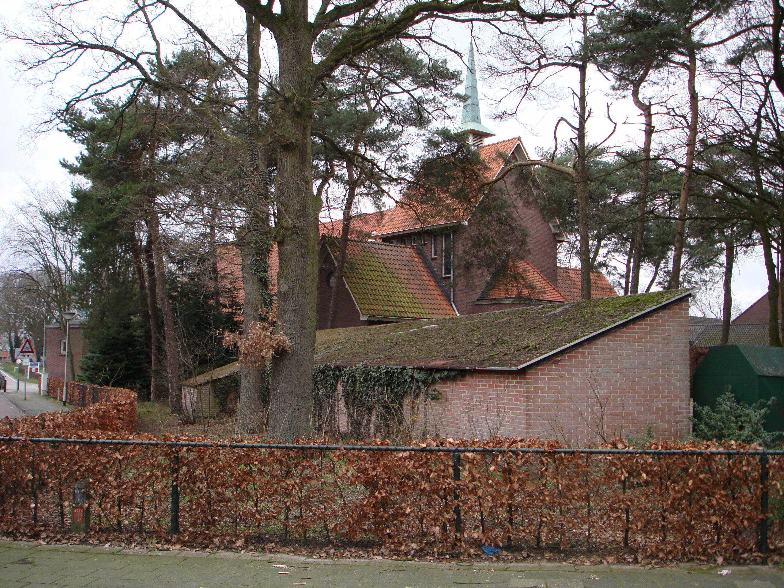Bomen weg in de Walsberg
